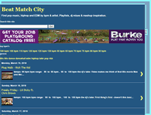 Tablet Screenshot of beatmatchcity.com